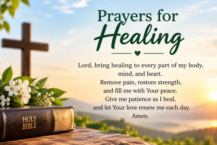 Prayers for Healing for a Sick Loved One