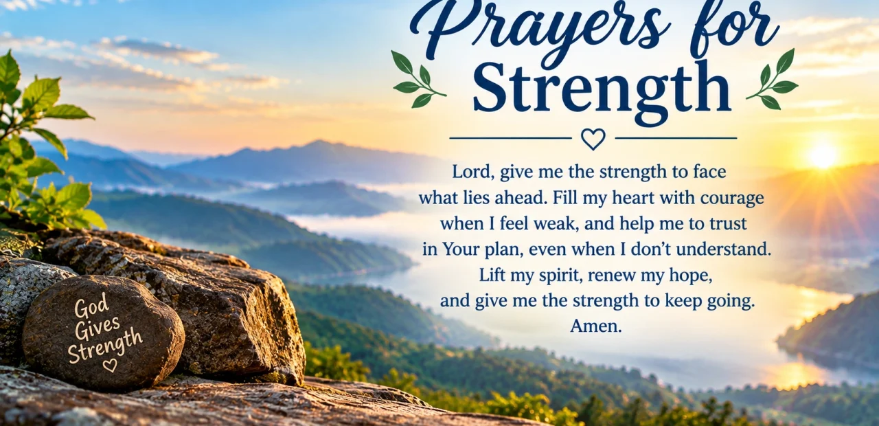 Prayers for Strength During Difficult Times 