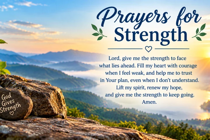 Prayers for Strength During Difficult Times