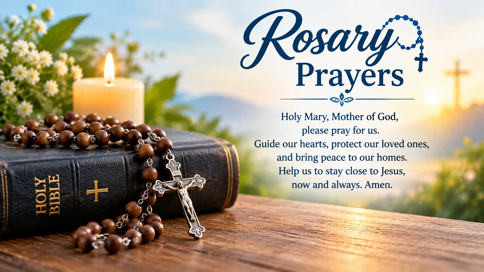 Rosary Prayers for Healing and Protection