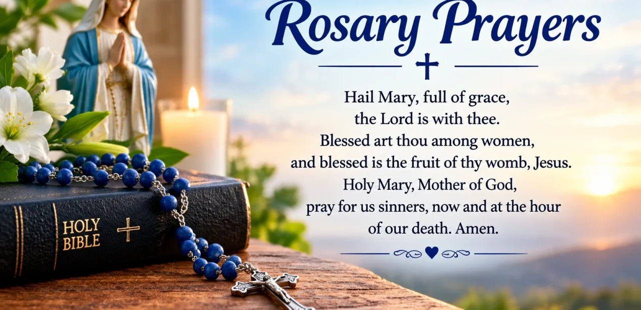 Rosary Prayers for Healing and Protection